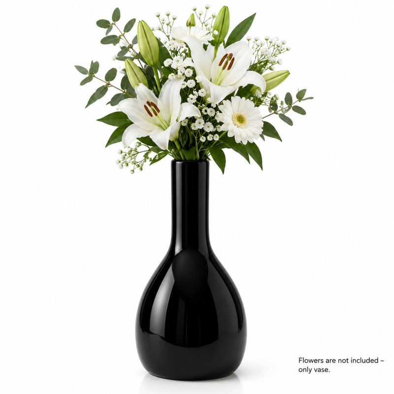 12" Ceramic Flower Vase Heavy Premium Quality