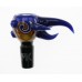 14mm Wig Wag Art Bird Beak Bowl ASSORTED COLORS - [MKBL18]