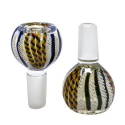 14mm Fancy Art Work Bowl (Pack of 2) [SG1609]