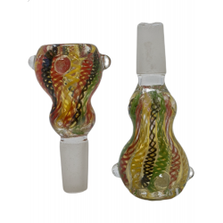 14mm Fancy Art double Bowl (Pack Of 2) [SG1971]
