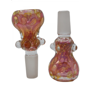 14mm Gold Fumed Art Bowl (Pack of 2) [SG3209]