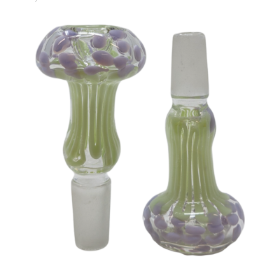 14mm Slyme Color mushroom Bowl (Pack Of 2) [SG3219]