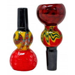 14mm Reversal Art Work HoneyComb Double Ball Bowl (Pack Of 2) - [SG3779]