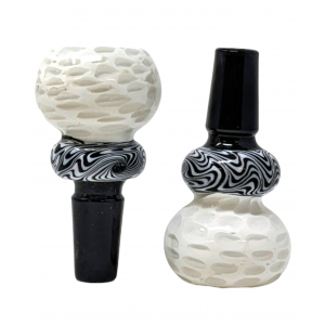 14mm Reversal Art Work HoneyComb Double Ball Bowl (Pack Of 2) - [SG3958]