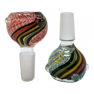 14mm Fancy Art Work Bowl (Pack of 2) - [SG772-B] 