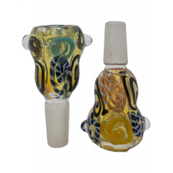 14mm Fancy Art Work Bowl (Pack of 2) [SG918]