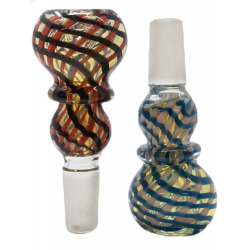 14mm Fancy Double Ball Art Bowl (Pack of 2) [SG3276]