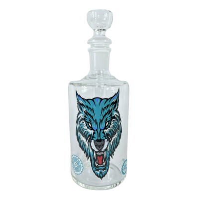 6" Stem Mouth Bubbler Hand Pipe - [JO40]