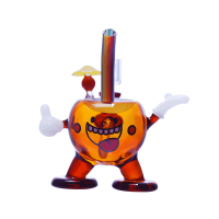 Cheech 5.75" Happy Glass Rig “Gone Wild” Dab Rig