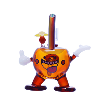 Cheech 5.75" Happy Glass Rig “Gone Wild” Dab Rig