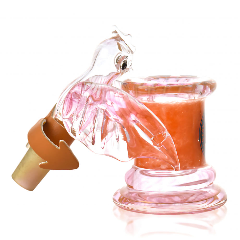 Cheech 14 mm Birdie Bowl Guard Fumed Ash Catcher Glass Accessory