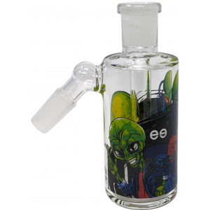 5" Cheech Glass Alien 45 degree Ash Catcher - [CHB-057]