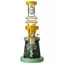 Cheech Glass " YOU BETTER RESPECT MY SIZE" Rig Water Pipe - [CHE-206]