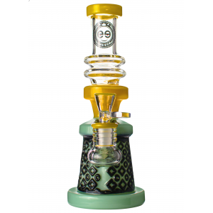Cheech Glass " YOU BETTER RESPECT MY SIZE" Rig Water Pipe - [CHE-206]