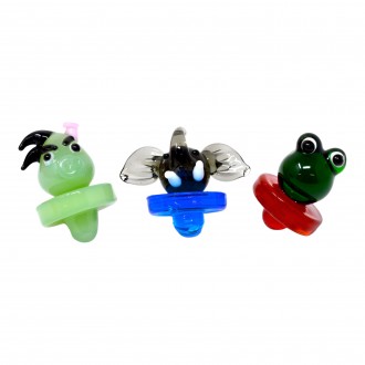Apex - Leap, Snort, Trumpet Animal Inspired Carb Cap - 12ct Display