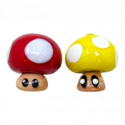 Assorted Color Mushroom Carb Cap - [GCP-TD]