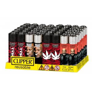 Clipper Lighters - Tyson 2.0 "Tyson Image" - 48ct Display [CLTYSNTI-48CT]