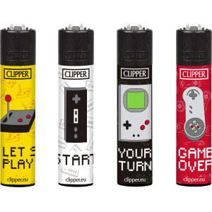 Clipper Lighter - Let's Play - (Display of 48)