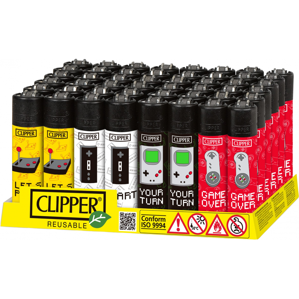 Clipper Lighter Let's Play (Display of 48)