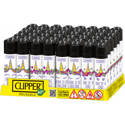 Clipper Lighter - Unicorn - (Display of 48)