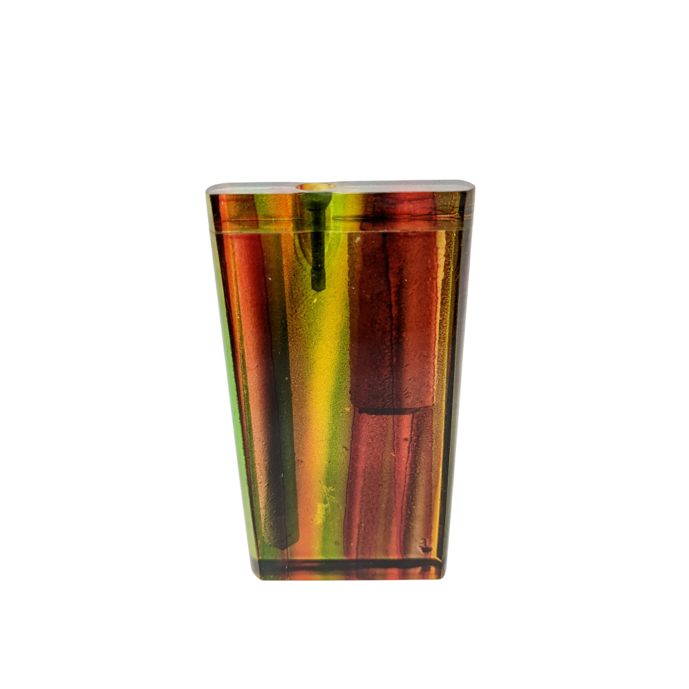 Acrylic Dug Out With Metal Bat - Design 5 [DUGAL7]