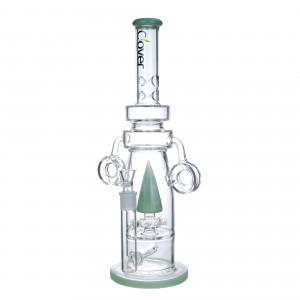 Clover Glass - 17" Sprinkler Perc Water Pipe [WPA-103]