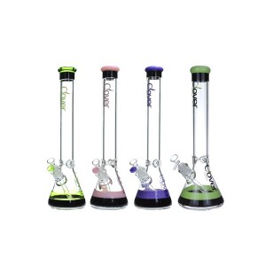 Clover Glass - 16" 7mm  Beaker Water Pipe 18Female [WPA-114]