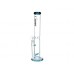 Clover Glass - 15.5" Inline Perc Color Rim & Lip Water Pipe [WPA-245]