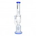 Clover Glass - 19" Multi Chamber Apple Perc Straight Water Pipe Clover Glass 19 Inch Multi Chamber Apple Perc Straight Water Pipe