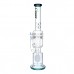 Clover Glass - 19" Multi Chamber Apple Perc Straight Water Pipe Clover Glass 19 Inch Multi Chamber Apple Perc Straight Water Pipe