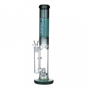Clover Glass - 15.5" Color Tube Perc Water Pipe [WPA-281] 