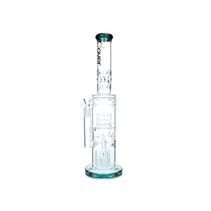 Clover Glass - 17.5" Multi Perc & Ice Pinch Water Pipe [WPA-49]