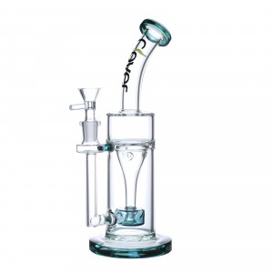 Clover Glass - 10" Inline Perc Water Pipe [WPD-250]