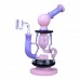Clover Glass - 8.5" Multi-Tone Showerhead Perc Recycler Water Pipe Clover Glass - 8.5" Multi-Tone Showerhead Perc Recycler Water Pipe - Vibrant Design with Smooth Filtration
