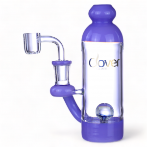 Clover Glass - 6.5" Bottle Shape Millie Matrix Perc Water Pipe [WPE-673]