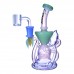 Clover Glass 7 Inch Marine Friend Inline Perc Recycler Water Pipe