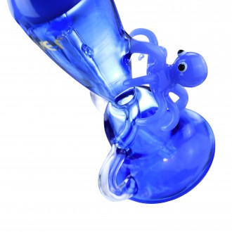 Clover Glass - 8" Octo's Hydration Recycler Water Pipe - [WPE-904]