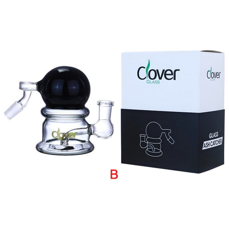 Clover Glass - 14mm 45&deg; Orb-Style Ash Catcher
