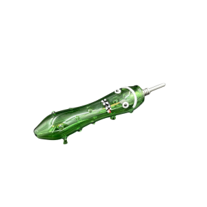 4" Pickle Man Nectar Collector with Quartz Tip - [FTCHP0114]
