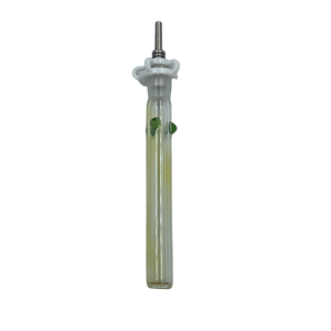 4.8" Fumed Art Honey Straw With colored Marble,10MM SS Tips [CH464-S] 