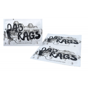 Dab Rags Ethyl Alcohol 50-Ct Wipes Display [DR50CT]