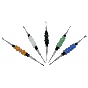 Double Ball W/ Ring Dabbers - Dab Tool [GW9748]