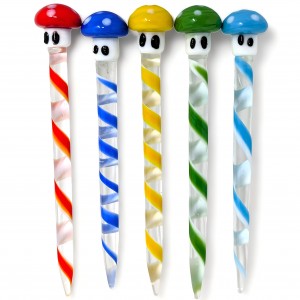 Spring-Up Like Shroom Glass Dabber - [SG893]
