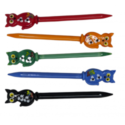Solid Color Art Dabber With Animal Art Assorted Colors [DAB160] 
