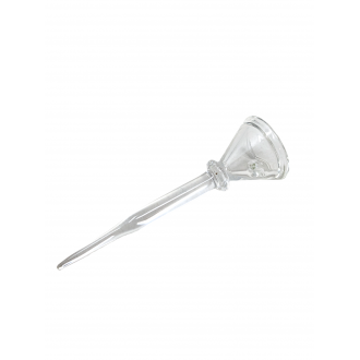 Clear Dabber With Funnel Art Assorted Colors [NLS392] 