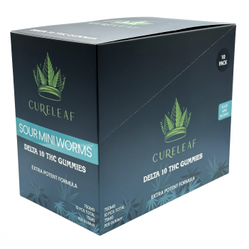Cureleaf  Delta 10 THC Gummies 750mg/ 10pk - 10ct Display