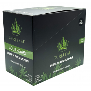 Cureleaf  Delta 10 THC Gummies 750mg/ 10pk - 10ct Display