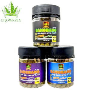 Crownzen Bangbang 2gm Blend Pre Rolls w/ Kief THC-A Blend 40ct Jar