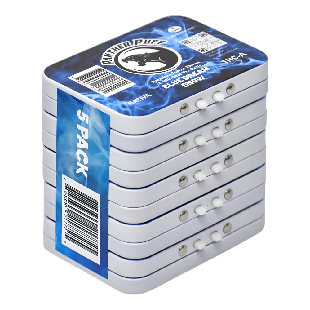 Panther Puff Snow Exotic Shorty Pre-Rolls – 5ct / 5pk Display Panther Puff THC-A Snow Exotic Shorty Pre-Rolls – 5ct / 5pk Display