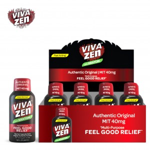 Viva Zen Original Kratom Shots MIT 40mg - 12ct Display [VZKS-12CT]